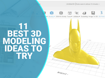 Collage of various 3D Modeling Ideas
